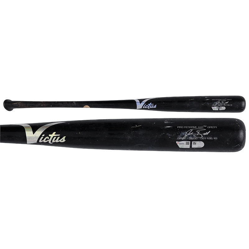 Josh Bell Washington Nationals Game-Used Black Victus Broken Bat vs. Boston Red Sox on July 5, 2025