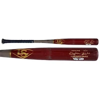 Daylen Lile Washington Nationals Game-Used Red/Gray Louisville Slugger Broken Bat vs. Milwaukee Brewers on July 11, 2025
