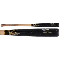 Tommy Pham Pittsburgh Pirates Game-Used Black/Tan Victus Broken Bat vs. Seattle Mariners on July 6, 2025