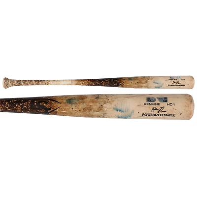 Henry Davis Pittsburgh Pirates Game-Used Tan Louisville Slugger Broken Bat vs. Seattle Mariners on July 6, 2025