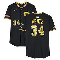 Joey Wentz Pittsburgh Pirates Player-Issued Nike Jersey from the 2025 MLB Season
