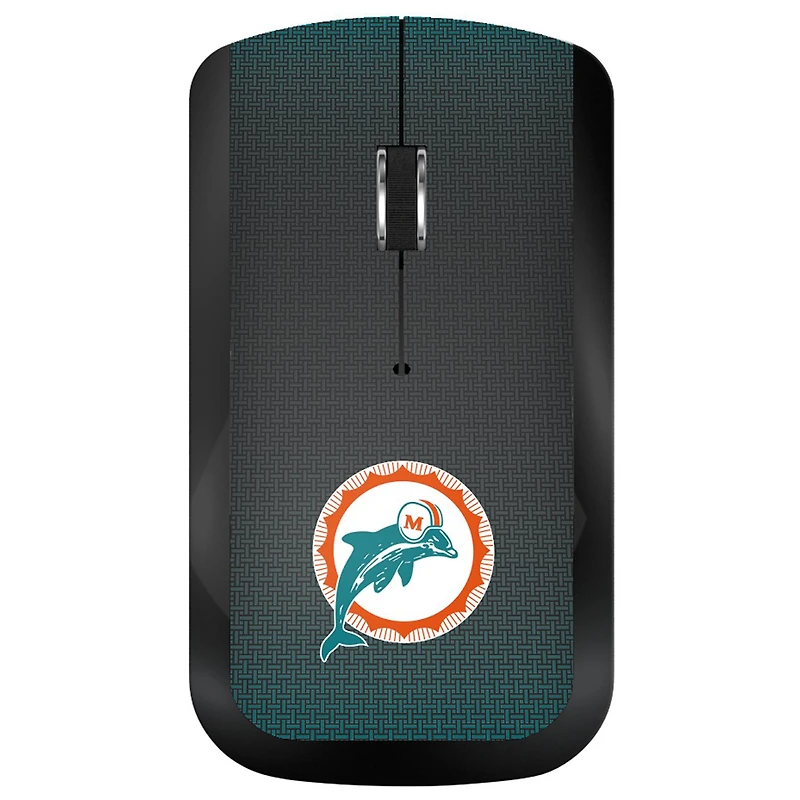 Keyscaper Throwback Miami Dolphins Wireless USB Computer Mouse