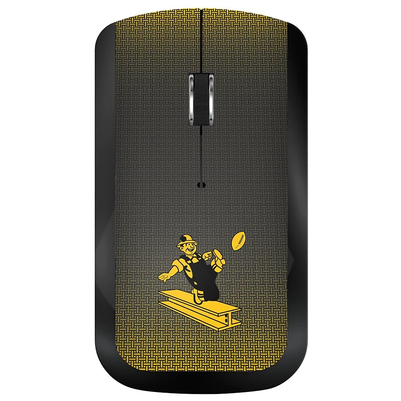 Keyscaper Throwback Pittsburgh Steelers Wireless USB Computer Mouse