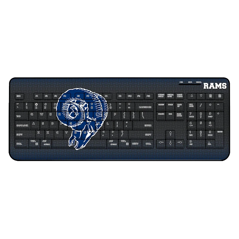 Keyscaper Throwback Los Angeles Rams Wireless Keyboard