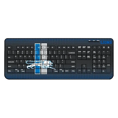 Keyscaper Throwback Detroit Lions Wireless Keyboard