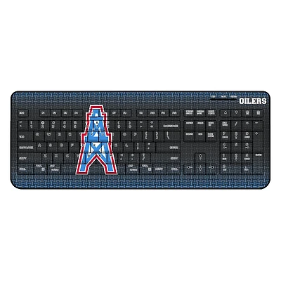 Keyscaper Throwback Houston Oilers Wireless Keyboard