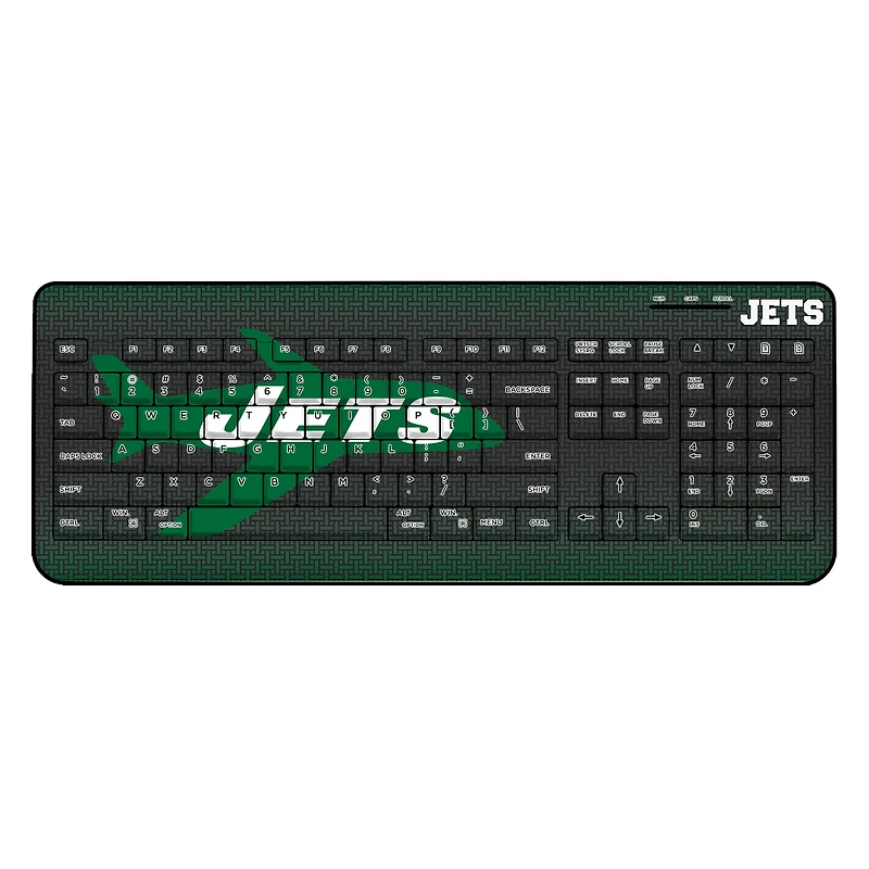 Keyscaper Throwback New York Jets Wireless Keyboard