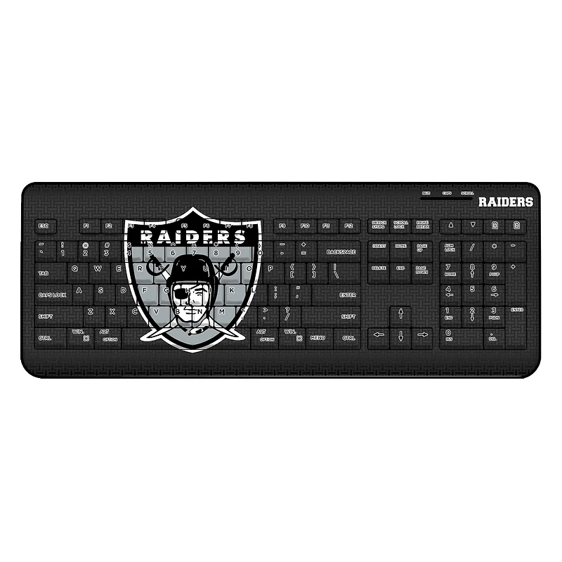 Keyscaper Oakland Raiders Wireless Keyboard