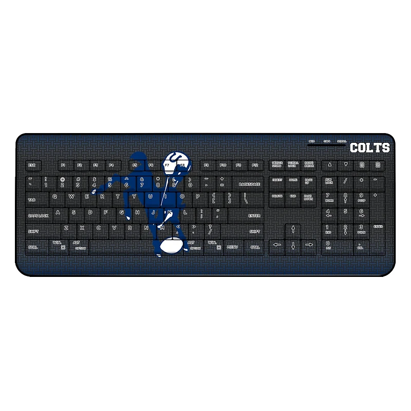 Keyscaper Throwback Baltimore Colts Wireless Keyboard