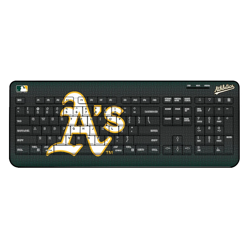 Keyscaper Oakland Athletics Wireless Keyboard