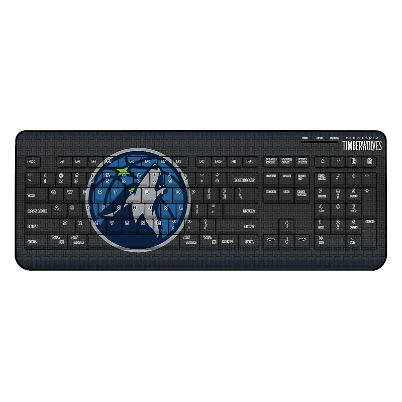 Keyscaper Minnesota Timberwolves Wireless Keyboard