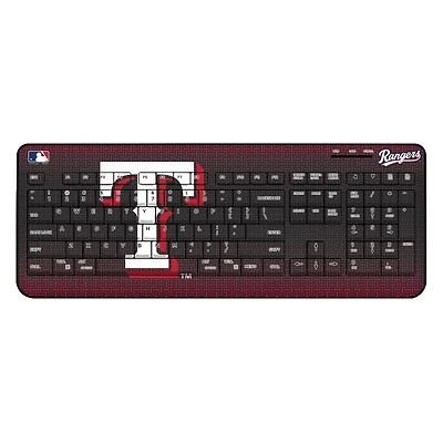 Keyscaper Texas Rangers Wireless Keyboard