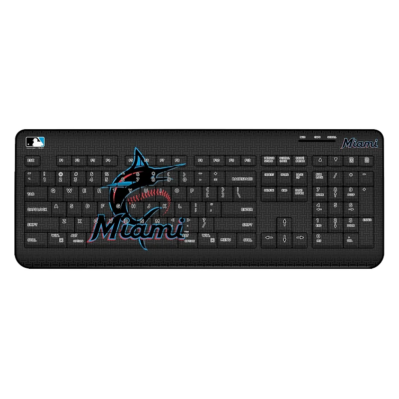 Keyscaper Miami Marlins Wireless Keyboard