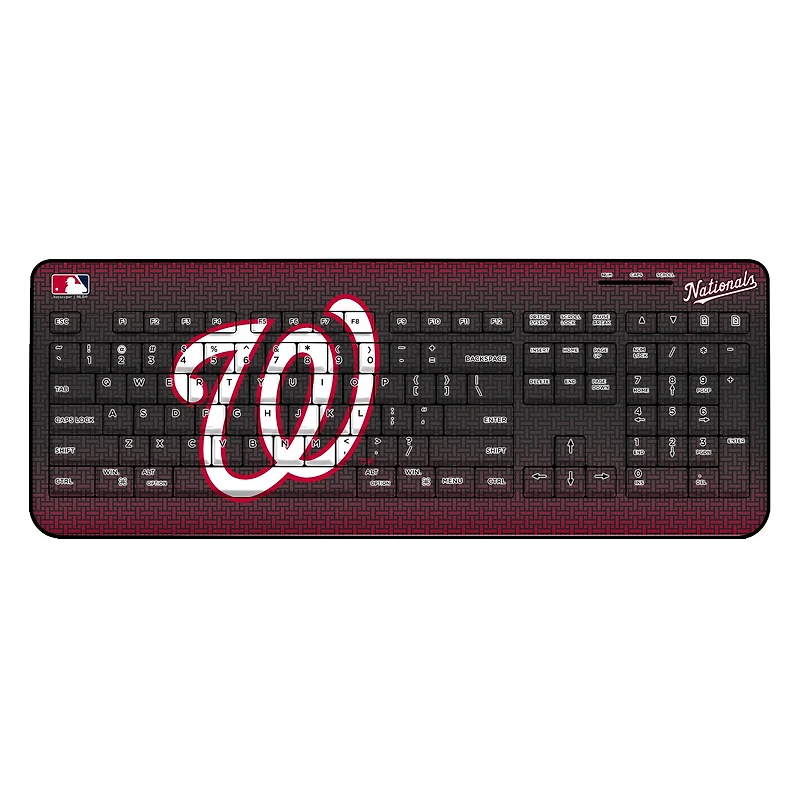 Keyscaper Washington Nationals Wireless Keyboard