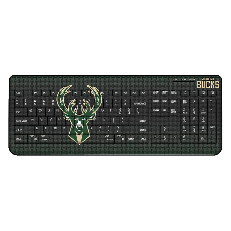 Keyscaper Milwaukee Bucks Wireless Keyboard