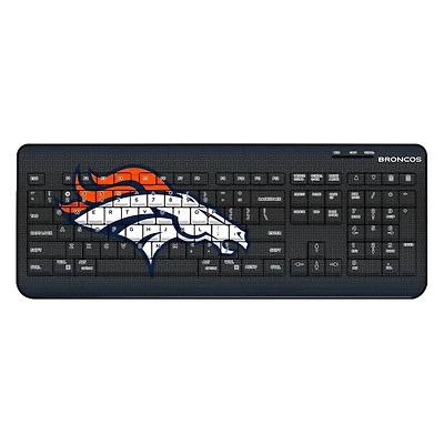 Keyscaper Denver Broncos Wireless Keyboard