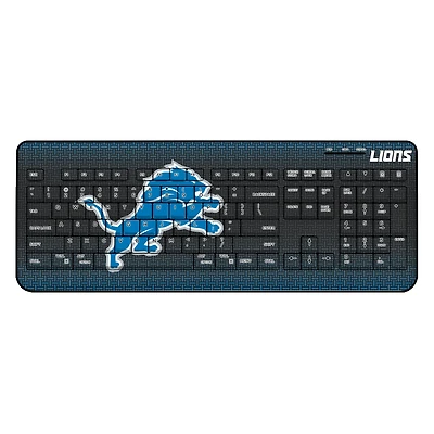 Keyscaper Detroit Lions Wireless Keyboard