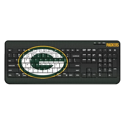 Keyscaper Green Bay Packers Wireless Keyboard