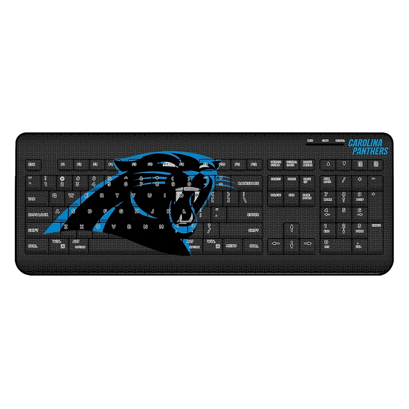 Keyscaper Carolina Panthers Wireless Keyboard