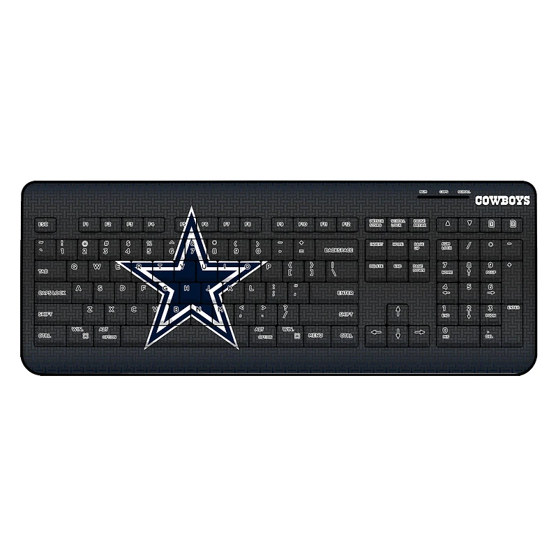 Keyscaper Dallas Cowboys Wireless Keyboard