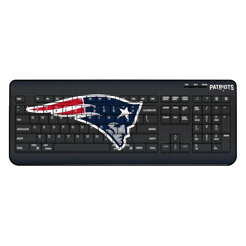 Keyscaper New England Patriots Wireless Keyboard