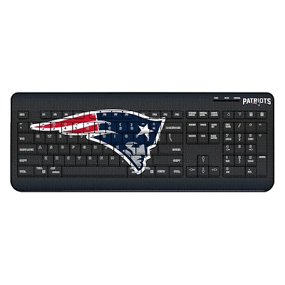 Keyscaper New England Patriots Wireless Keyboard