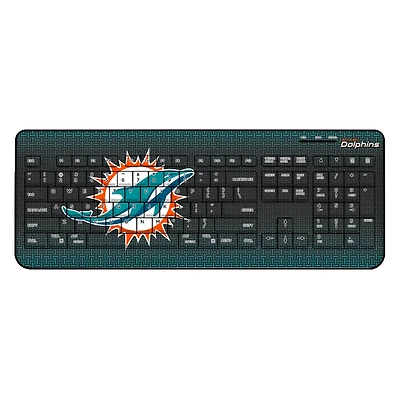 Keyscaper Miami Dolphins Wireless Keyboard