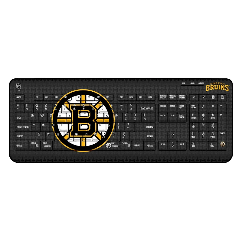 Keyscaper Boston Bruins Wireless Keyboard
