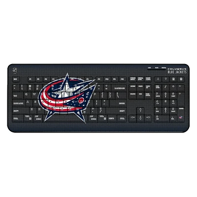 Keyscaper Columbus Blue Jackets Wireless Keyboard