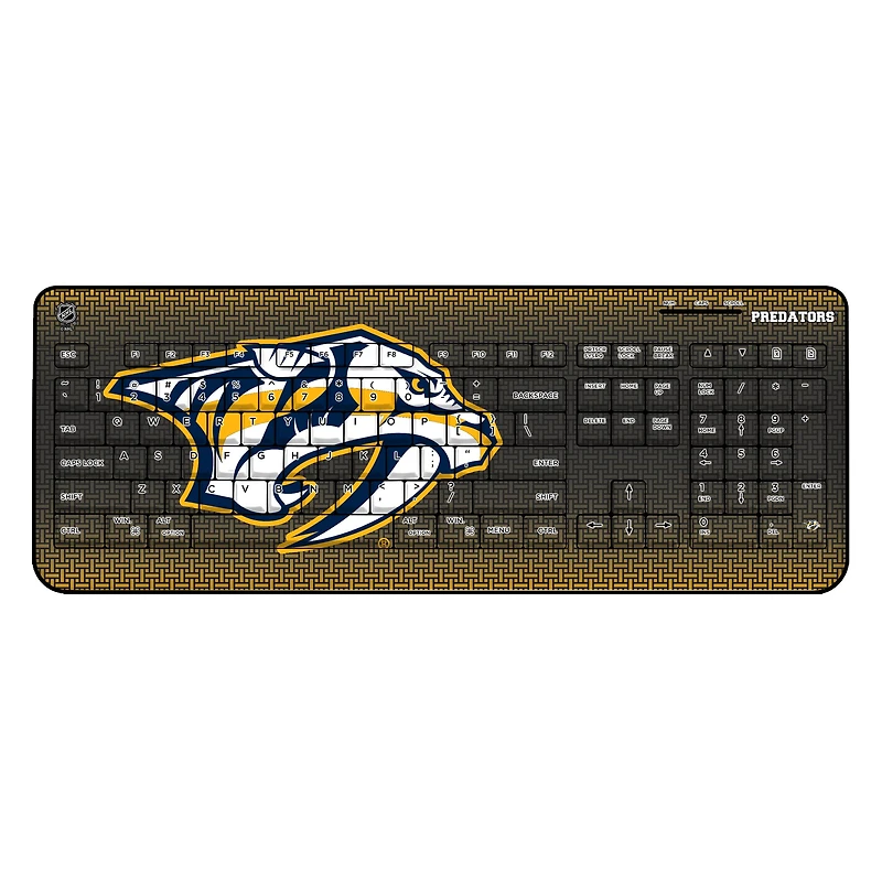 Keyscaper Nashville Predators Wireless Keyboard