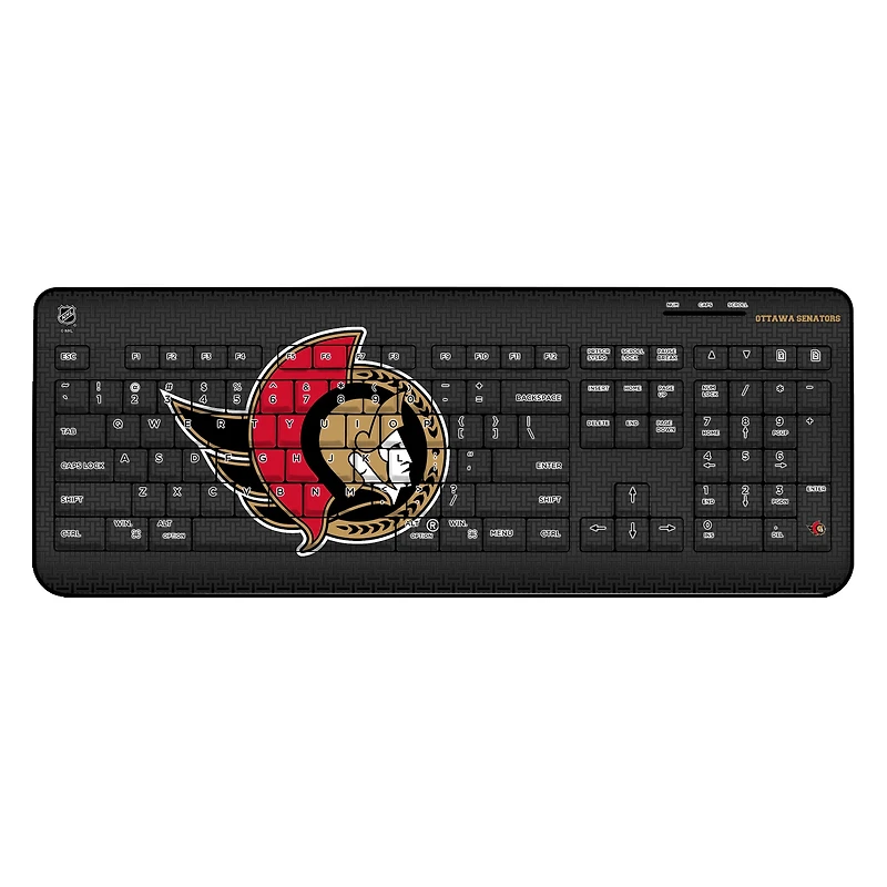 Keyscaper Ottawa Senators Wireless Keyboard