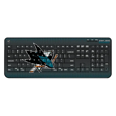 Keyscaper San Jose Sharks Wireless Keyboard