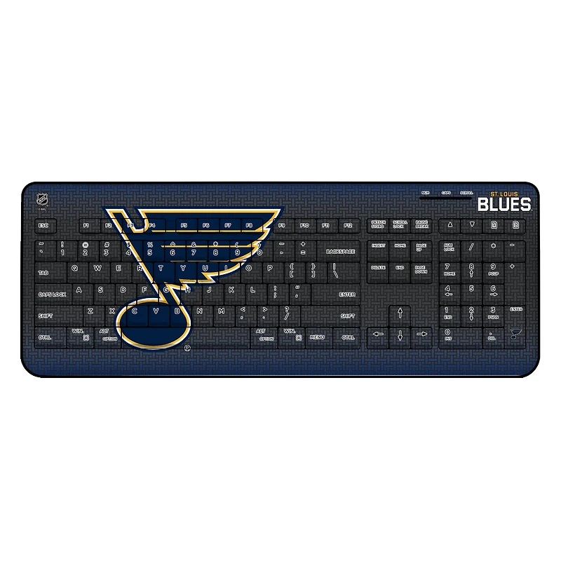Keyscaper St. Louis Blues Wireless Keyboard