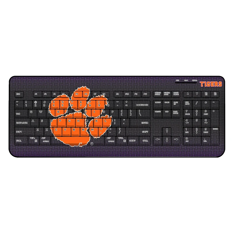 Keyscaper Clemson Tigers Wireless Keyboard