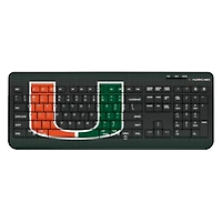 Keyscaper Miami Hurricanes Wireless Keyboard
