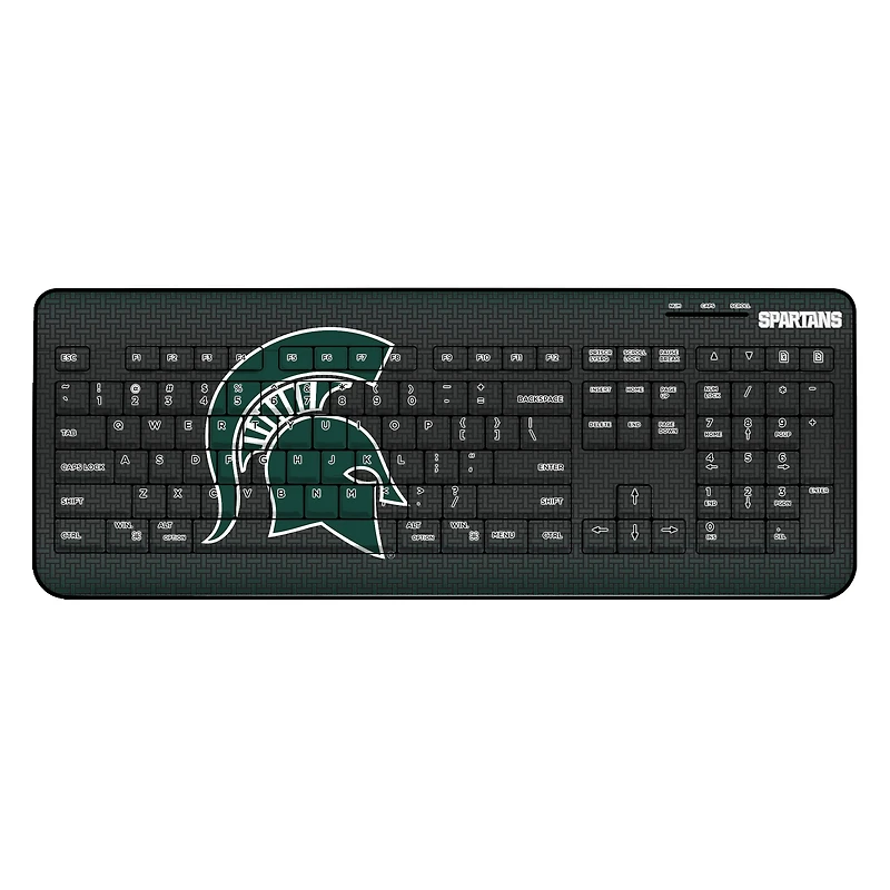 Keyscaper Michigan State Spartans Wireless Keyboard