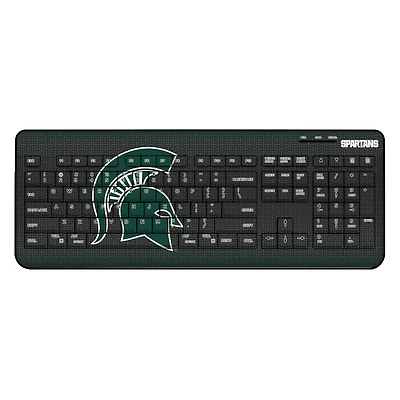 Keyscaper Michigan State Spartans Wireless Keyboard