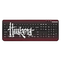 Keyscaper Nebraska Huskers Wireless Keyboard