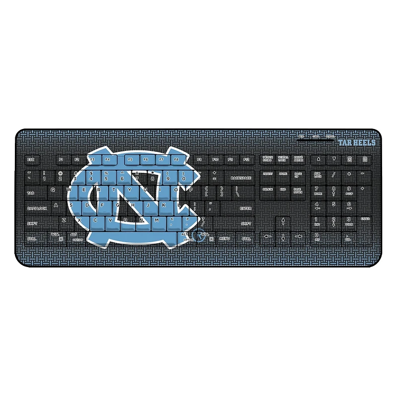 Keyscaper North Carolina Tar Heels Wireless Keyboard