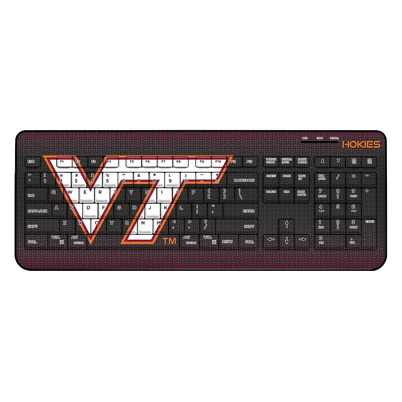 Keyscaper Virginia Tech Hokies Wireless Keyboard
