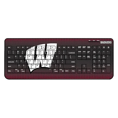 Keyscaper Wisconsin Badgers Wireless Keyboard