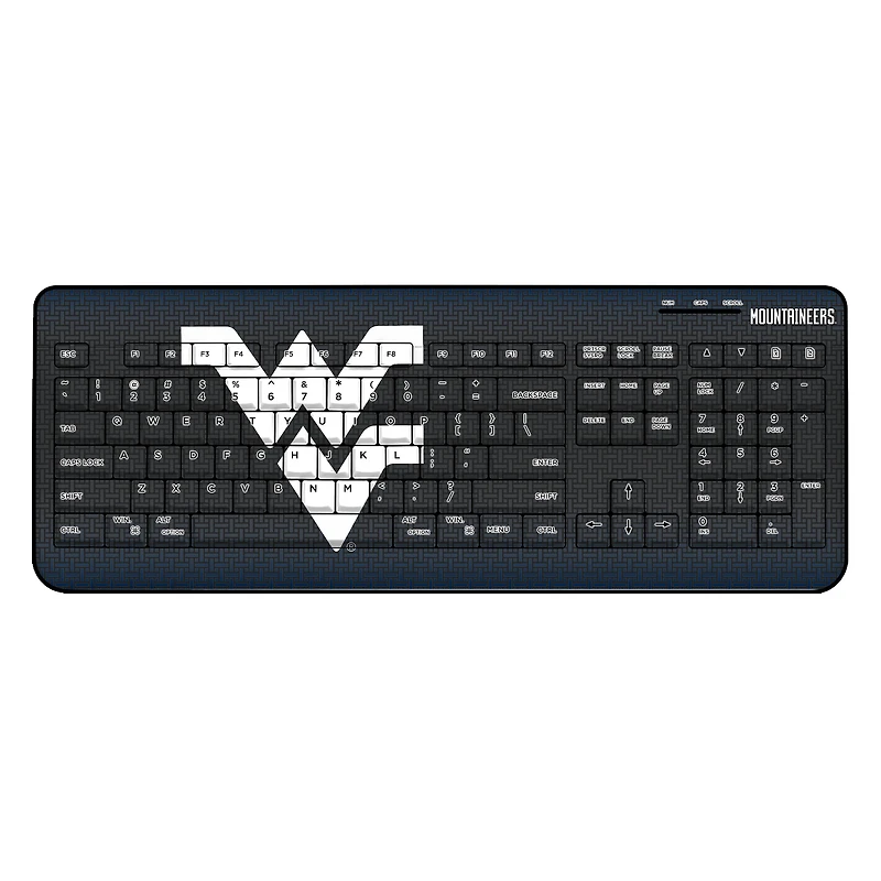 Keyscaper West Virginia Mountaineers Wireless Keyboard