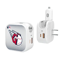 Keyscaper Cleveland Guardians 2-In-1 USB Charger