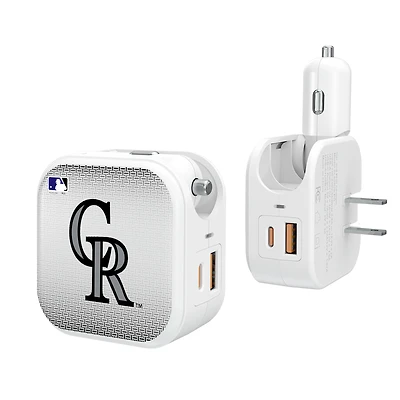 Keyscaper Colorado Rockies 2-In-1 USB Charger