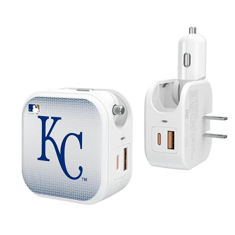 Keyscaper Kansas City Royals 2-In-1 USB Charger