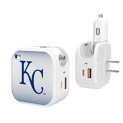 Keyscaper Kansas City Royals 2-In-1 USB Charger