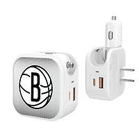 Keyscaper Brooklyn Nets 2-In-1 USB Charger