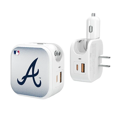 Keyscaper Atlanta Braves 2-In-1 USB Charger