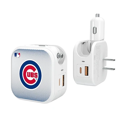 Keyscaper Chicago Cubs 2-In-1 USB Charger