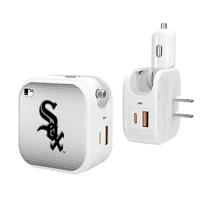 Keyscaper Chicago White Sox 2-In-1 USB Charger